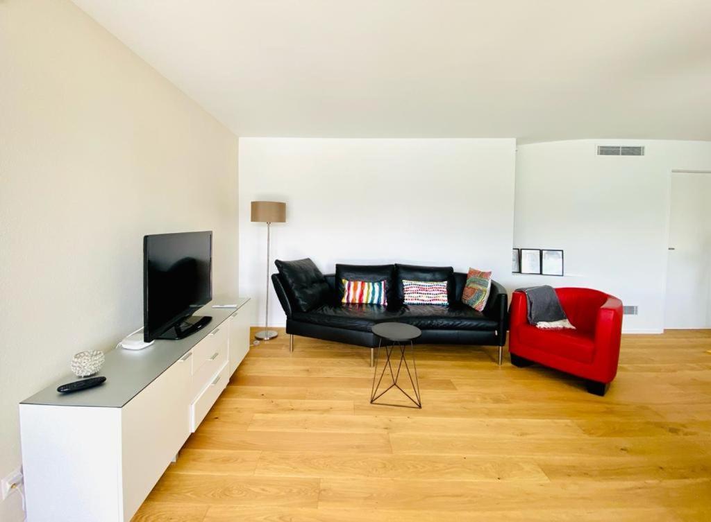 Panorama Boutique Apartment With Air Condition, Spa Entry In Solbadhotel Sigriswil Exterior photo