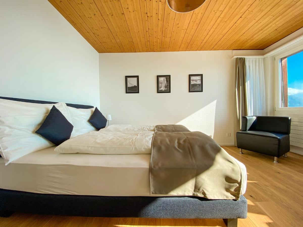 Panorama Boutique Apartment With Air Condition, Spa Entry In Solbadhotel Sigriswil Exterior photo